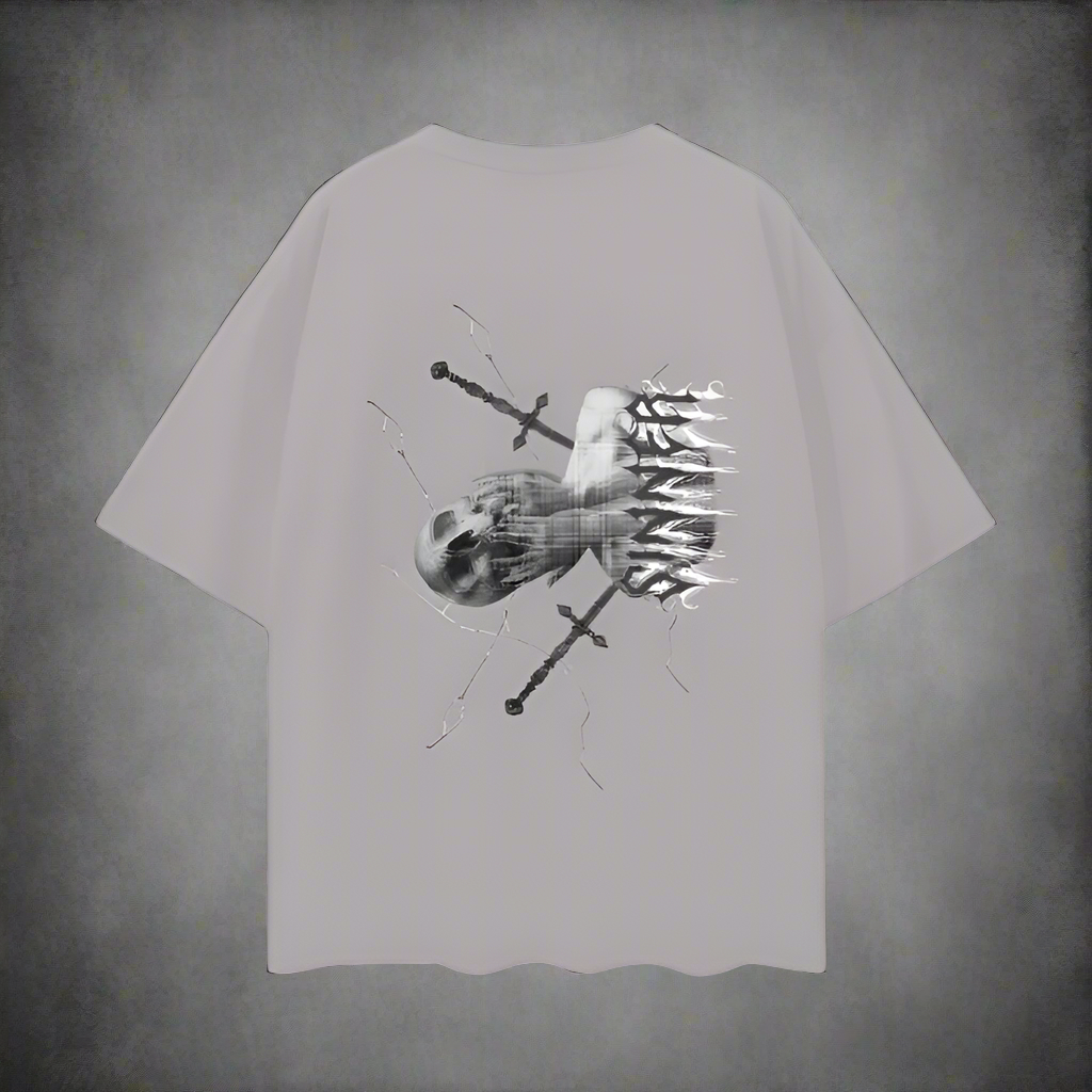 Oversize Deep Drop Shoulder Tee - SINNER