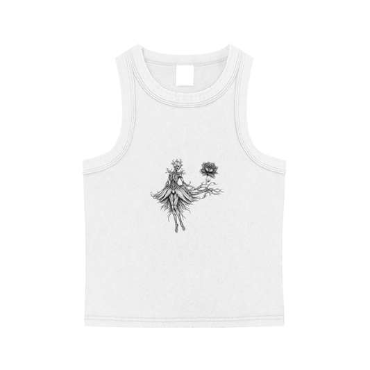 Snow Washed Tank Top - REBIRTH