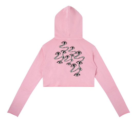 Vintage Washed Raw Edge Hoodie - DRIIP