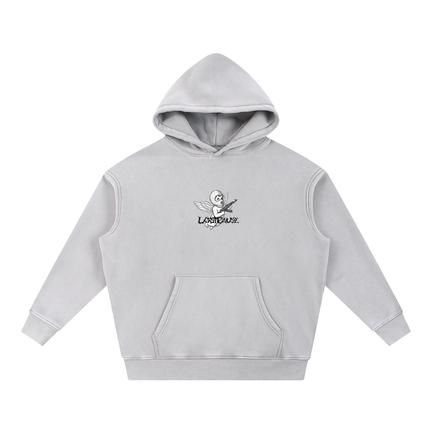 Snow Wash Fleece Oversize Hoodie - FALLEN